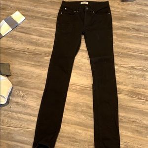 American Apparel Black Skinny Jeans